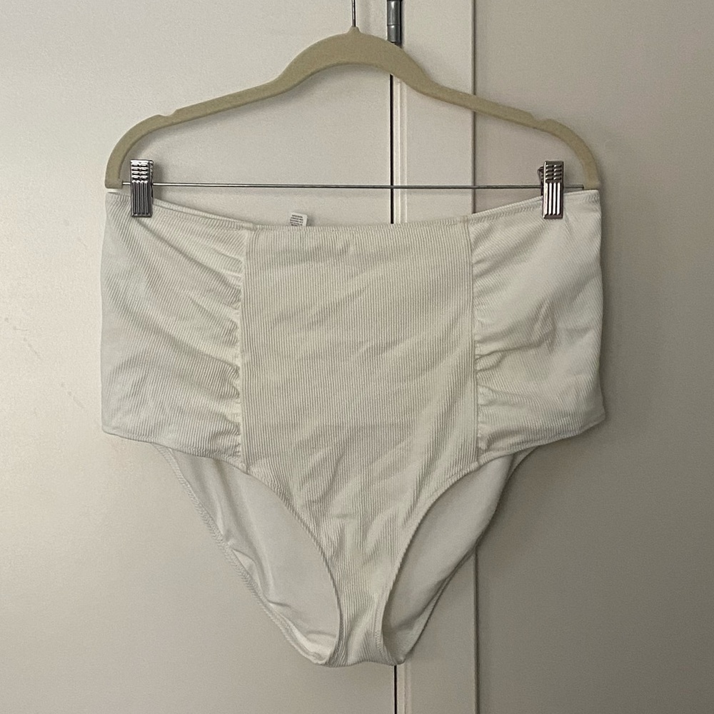 Aerie Ribbed High Waisted Bikini Bottom